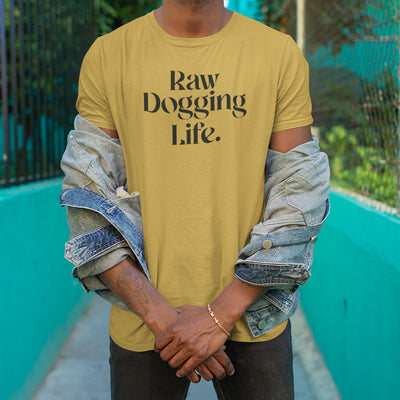 Raw dogging life gildan unisex t-shirt