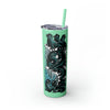 Seal Critters Skinny Tumbler with Straw 20oz