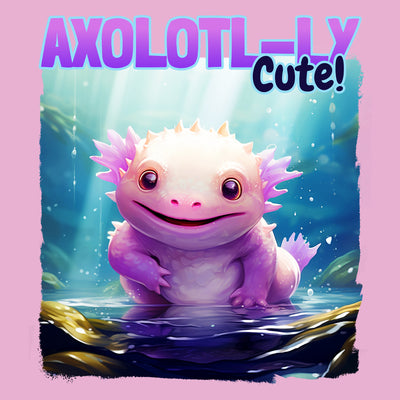 Axolotl-ly cute! unisex gildan t-shirt