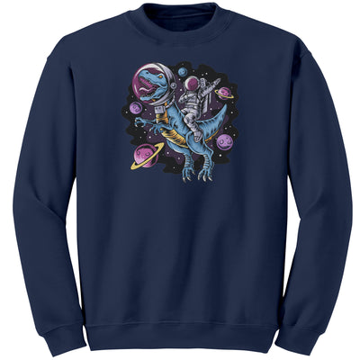 Dabbing Astronaut Crewneck Unisex Sweatshirt