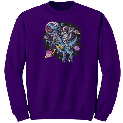 Dabbing Astronaut Crewneck Unisex Sweatshirt