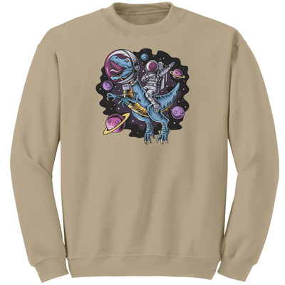 Dabbing Astronaut Crewneck Unisex Sweatshirt