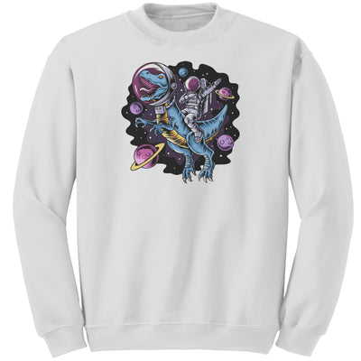 Dabbing Astronaut Crewneck Unisex Sweatshirt