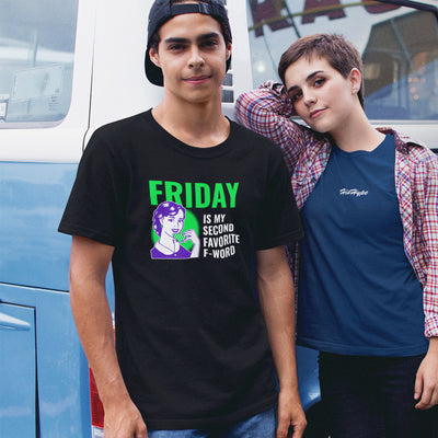 Friday is my favorite F-word unisex district tee