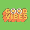 Good vibes daisies gildan unisex t-shirt