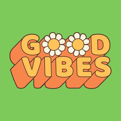 Good vibes daisies gildan unisex t-shirt