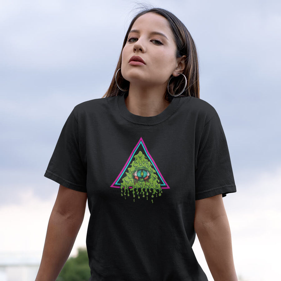 Illuminati bleeding gildan unisex t-shirt