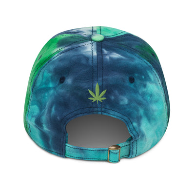 Always stoned tie dye hat