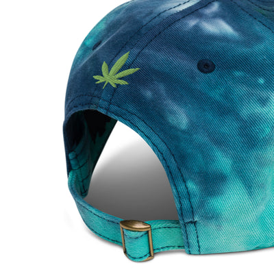 Always stoned tie dye hat