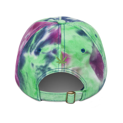 Always stoned tie dye hat