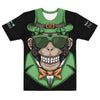 Kiss me I'm Irish smiling monkey unisex crew neck t-shirt