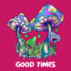 Good times mushrooms set gildan unisex t-shirt