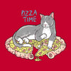 Pizza time cat party gildan unisex long sleeve tee