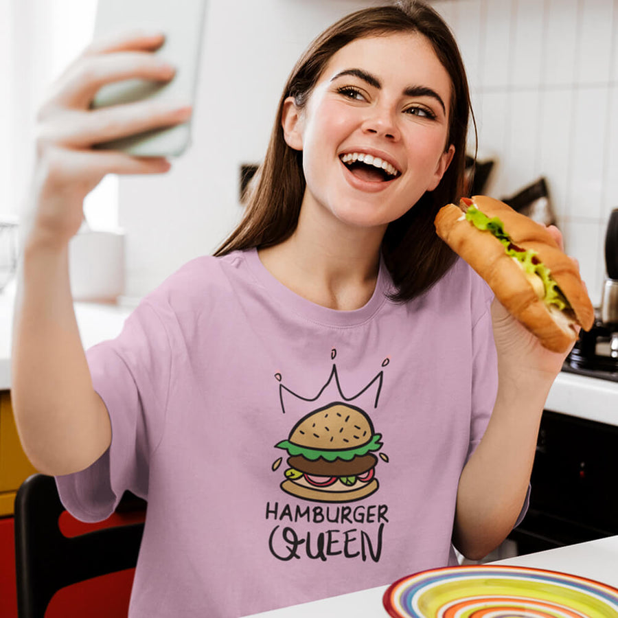 Hamburger queen unisex t-shirt