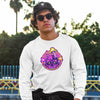 Psychedelic Skull Fungus Unisex Gildan Long Sleeve Tee