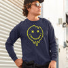 No bad days smiley gildan unisex long sleeve tee