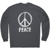 Peace Unisex Gildan Long Sleeve Tee