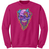 Trippy Skull Crewneck Unisex Sweatshirt
