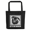 Let's do brunch hipster pug tote bag - HISHYPE