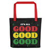 Rasta it's all good tote bag