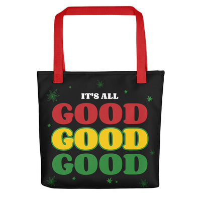 Rasta it's all good tote bag