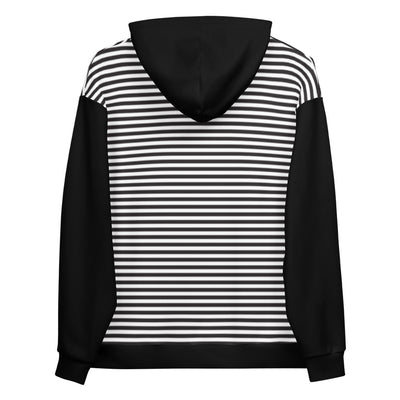 Bro I’m literally just vibin’ rn striped unisex hoodie