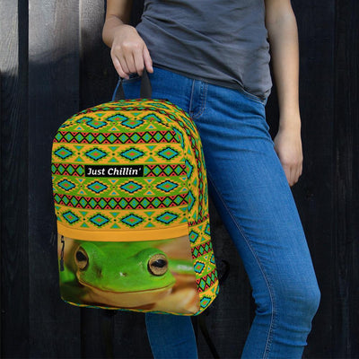 Just chillin' frog backpack - HISHYPE