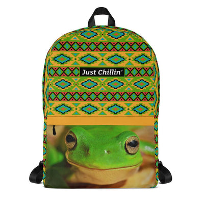 Just chillin' frog backpack - HISHYPE