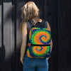 Stay trippy always lit tie dye backpack - HISHYPE