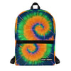 Stay trippy always lit tie dye backpack - HISHYPE