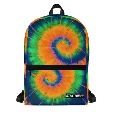 Stay trippy always lit tie dye backpack - HISHYPE