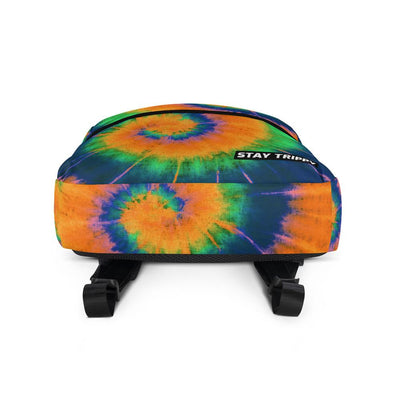 Stay trippy always lit tie dye backpack - HISHYPE