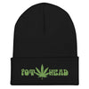 Pothead cuffed beanie - HISHYPE