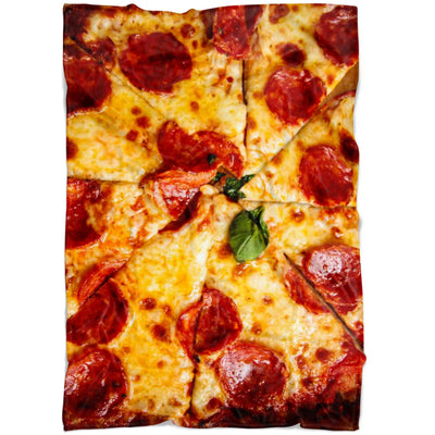 Pizza lover fleece blanket - HISHYPE