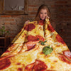 Pizza lover fleece blanket - HISHYPE