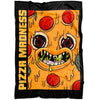 Pizza madness monster fleece blanket - HISHYPE