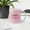 Be careful, I could hurt you hedgehog 11oz mug - HISHYPE