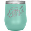 Good vibes wine tumbler - HISHYPE