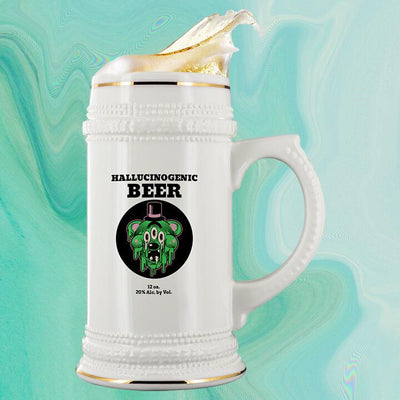 Hallucinogenic beer stein - HISHYPE