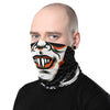 Creepy vampire fang skeleton neck gaiter - HISHYPE