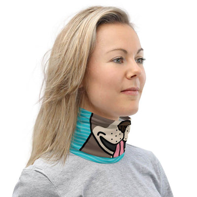 Smiling dog neck gaiter - HISHYPE