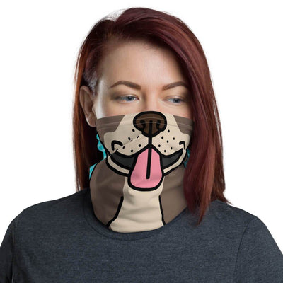 Smiling dog neck gaiter - HISHYPE