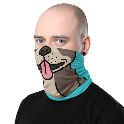 Smiling dog neck gaiter - HISHYPE