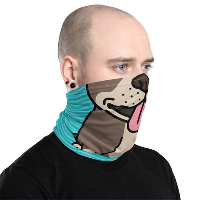 Smiling dog neck gaiter - HISHYPE