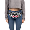 I'm lit checkered fanny pack - HISHYPE