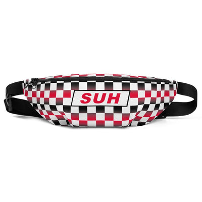 SUH checkered fanny pack - HISHYPE