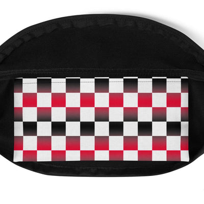 SUH checkered fanny pack - HISHYPE