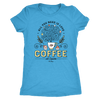 All you need is love and coffee with cupcakes next level womens triblend