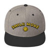 Smile more flat bill snapback - HISHYPE