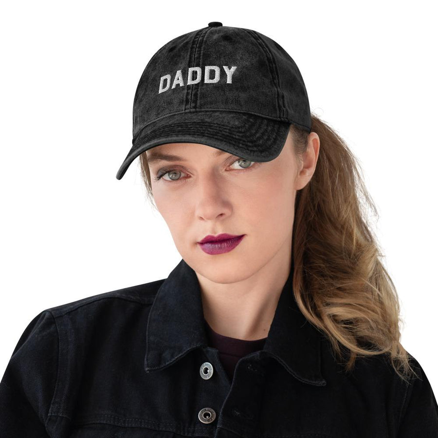 Daddy vintage cotton twill baseball cap - HISHYPE